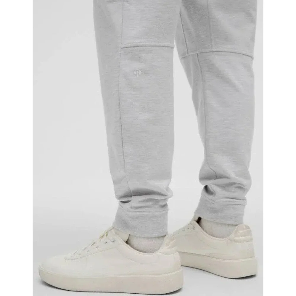 Lululemon City Sweat Joggers Color: Heathered Ultra Light Grey/Sea Salt Size S